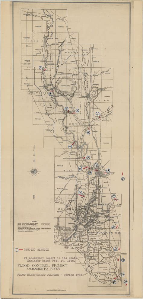 Sacramento River Flood Map