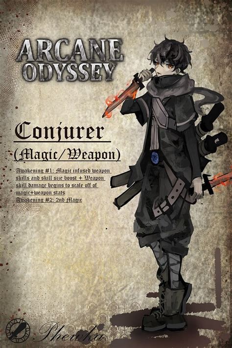 AO Builds Series CONJURER Magic Weapons Art Arcane Odyssey