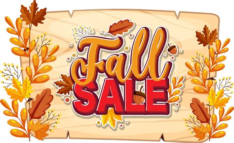 Fall sale banner template 3303524 Vector Art at Vecteezy