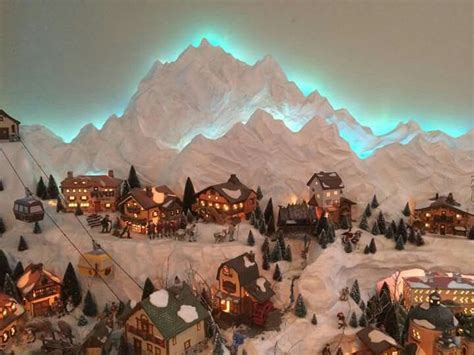 Foam Mountains Village Display Hot Wire Foam Factory Artofit