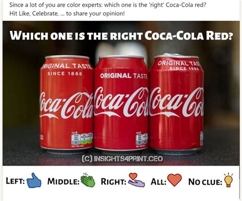 Brand Colors Irl The Coca Cola Case Insights4printceo