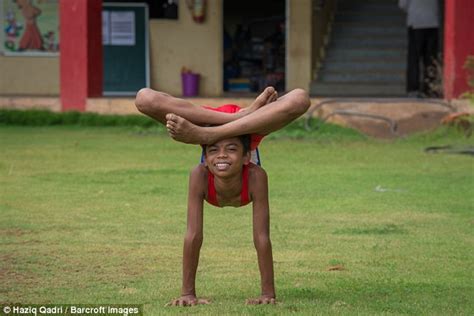 Hyper Flexible Teenager Who Has Spent Eight Years Perfecting His