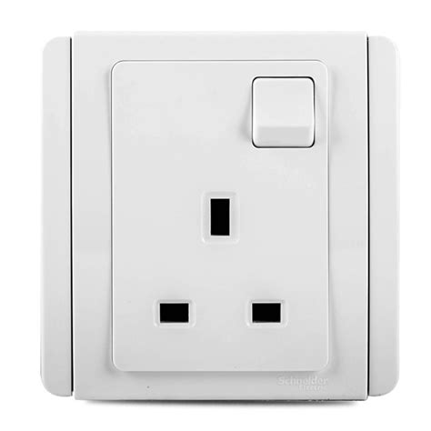 Neo 13a 3 Pin Flat Switched Socket Powerhouse Express