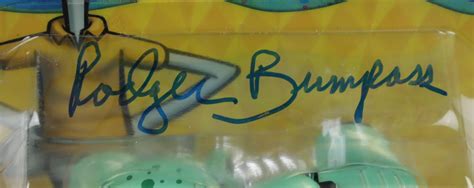 Rodger Bumpass Signed SpongeBob SquarePants Squidward Tentacles Hot Wheels Car PSA