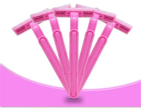 5pcsset Shaving Razor Blades Women High Quality Lady Epilator Double