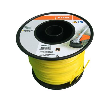 Stihl Fil D Broussailleuse Nylon Carr Mm M Jaune