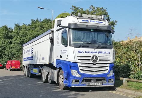 M N TRANSPORT WU70 DHK MERCEDES ACTROS BSC TIPPING TRAIL Flickr