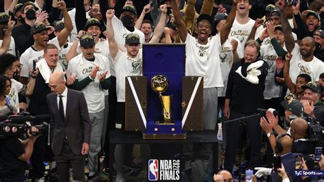 Milwaukee Bucks Ganó La Nba Así Es El Trofeo Del Campeón Tyc Sports