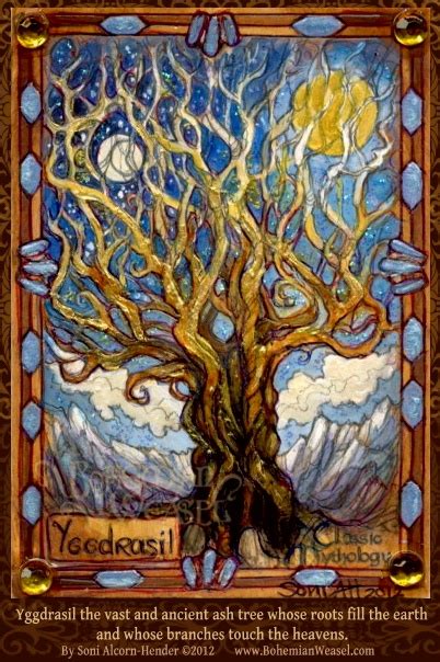 Yggdrasil By Bohemianweasel On Deviantart