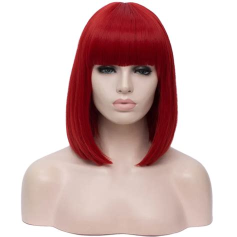 Short Straight Pixie Cut Bob Takealot Synthetic Wigss For African