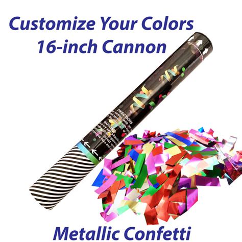 Buy Medium Metallic Confetti Cannon | SPFX