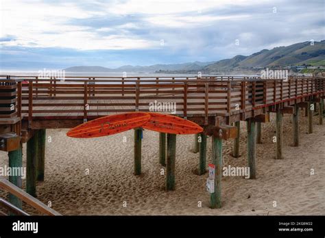 Pismo Beach California Usa March Pismo Beach Pier And