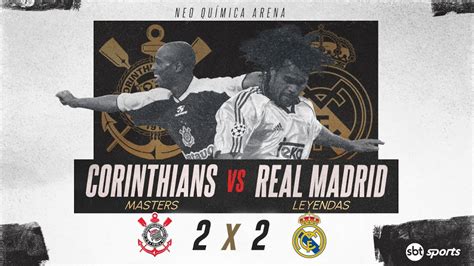 Corinthians Masters 2 X 2 Real Madrid Leyendas Melhores Momentos