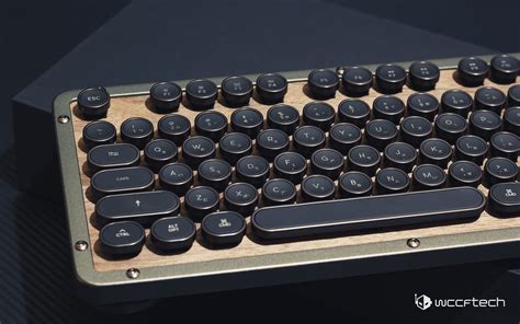 Azio Elwood Retro Classic Vintage Style Mechanical Keyboard Absolute