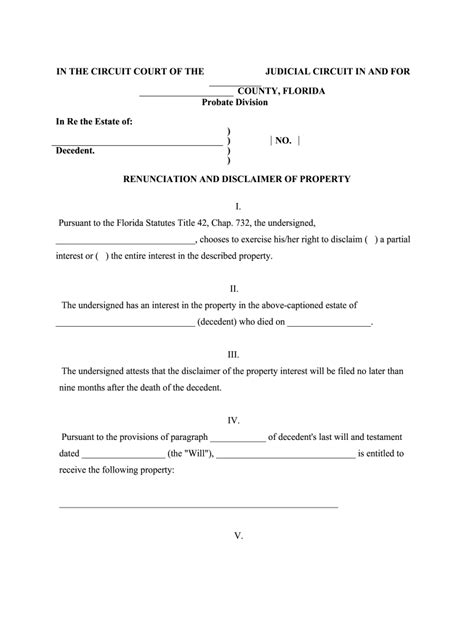 Disclaimer Form Sample Fill Online Printable Fillable Blank