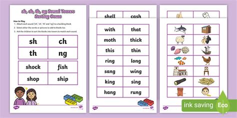 Sh Ch Th Ng Sound Towers Sorting Game