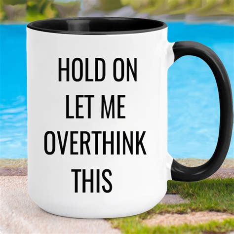 Overthinker Mug Etsy