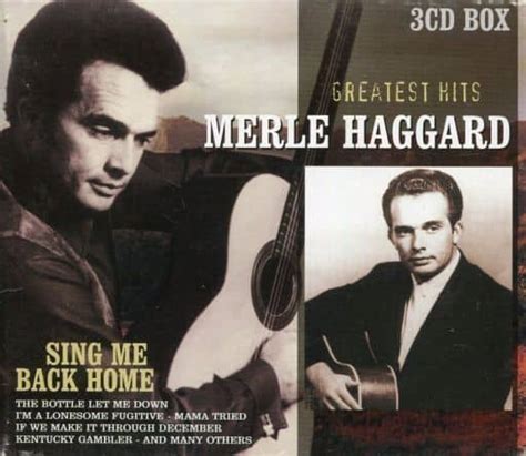 Merle Haggard Sing Me Back Home