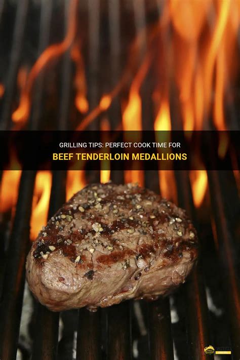 Grilling Tips Perfect Cook Time For Beef Tenderloin Medallions Shungrill