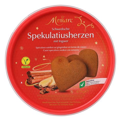 Monarc Schwedische Spekulatiusherzchen Mit Ingwer Aldi Suisse