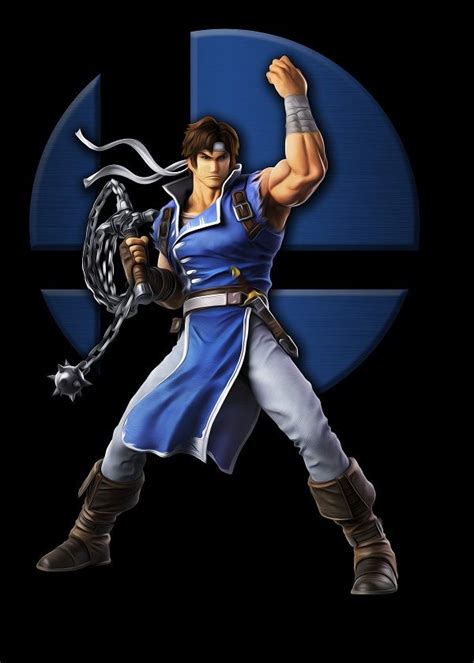 Super Smash Bros Ultimate Emblem Characters Richter Belmont Displate