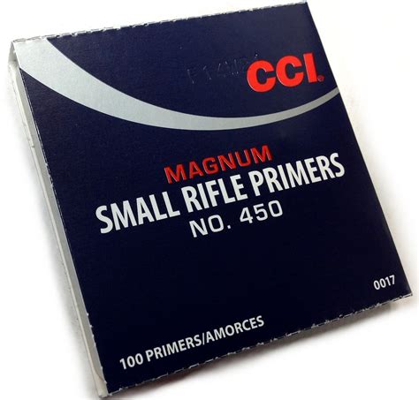 CCI Small Rifle Magnum Primers 450 The Countryman Of Derby