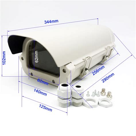 CCTV Camera Casing Outdoor Double Lock CCTV Accessories Aluminium Surveillance Security CCTV ...