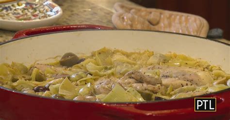 Cooking With Rania Chicken With Artichokes And Orzo Cbs Pittsburgh
