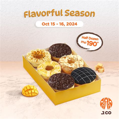 J CO Donuts Flavorful Season Promo October 15 16 2024 PROUD KURIPOT