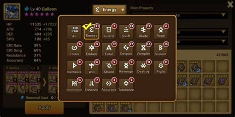 How To Rune In Summoners War Rune Mastery 101 Summoners War Hp Energy Runes