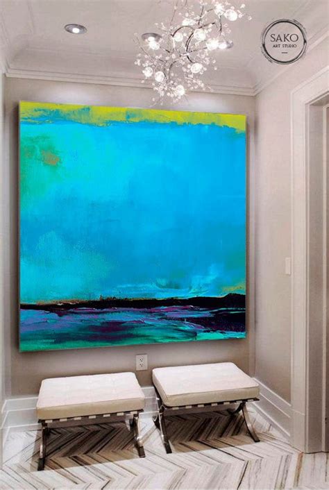 Oversize Painting Seascape Painting Large Original Etsy