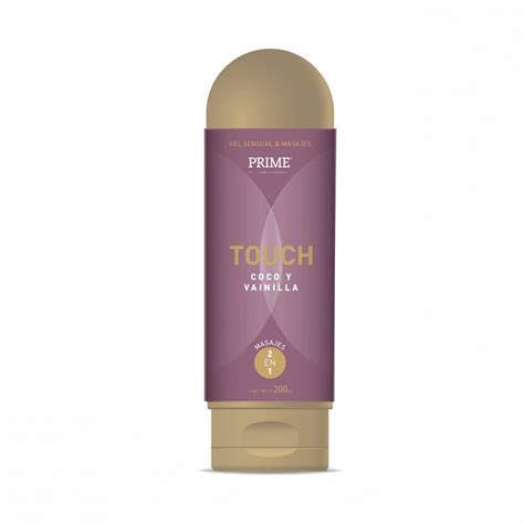 Prime Gel Lubricante Sensual Touch Coco Vainilla Gel X Cc Tienda