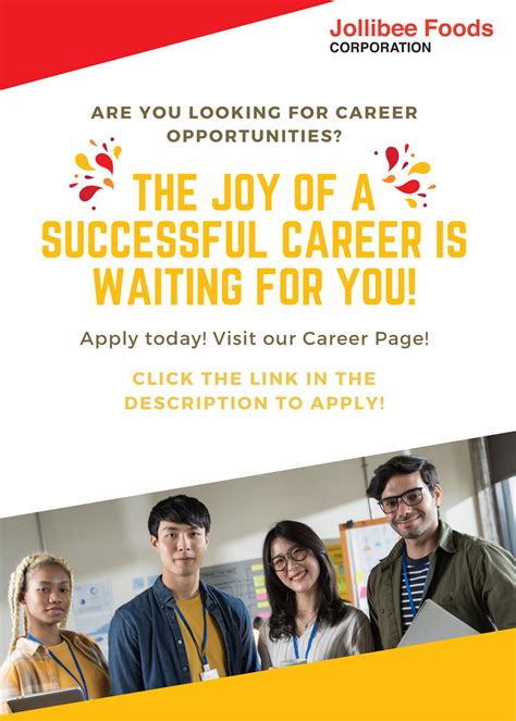 Start your career journey with... - Careers at Jollibee Foods
