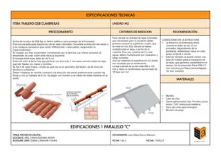 Ficha Tenica Materiales De Construccion Pptx