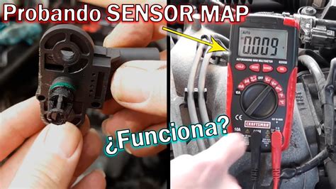 Cómo saber si el Sensor Map estas DAÑADO y si Requiere Reemplazo