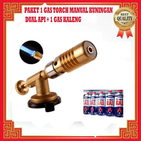 Jual TERMURAH 1pcs Flame Gun Gas Torch Blow Torch Kepala Las Manual