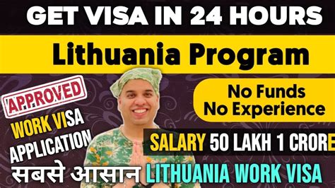 Lithuania Work Permit Visa How To Apply Lithuania Work Permit