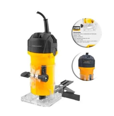 Tupia Manual Laminadora 6mm 710w Madeira Profissional Hammer Outros