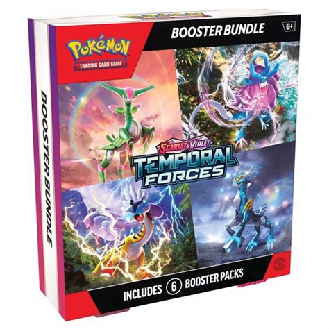 Pokemon Tcg Scarlet And Violet Temporal Forces Booster Bundle