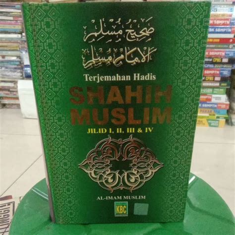 Jual Terjemahan Hadis Shahih Muslim Jilid 1 2 3 Dan 4 Al Imam Muslim