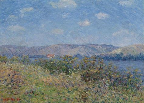 Gustave Loiseau The Banks Of The Seine Tournedos Sur Seine