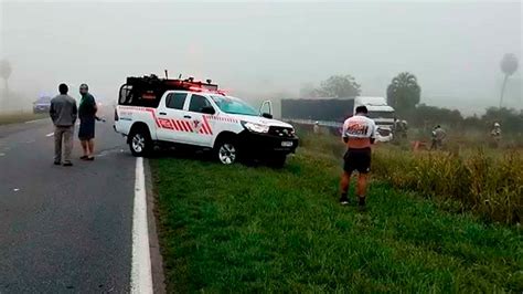 Dos Muertos Tras Fuerte Choque Entre Un Camión Y Un Auto Sobre Ruta 11