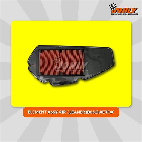 YAMAHA ELEMENT ASSY AIR CLEANER AEROX B651 B65 E4451 00 Shopee