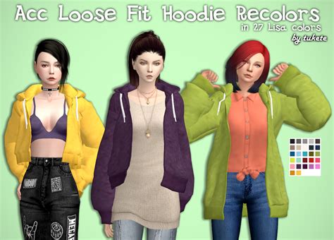 Sims 4 CC Hoodies Female