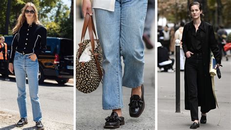 Cómo llevar mom jeans con mocasines en Primavera Verano 2023 Vogue