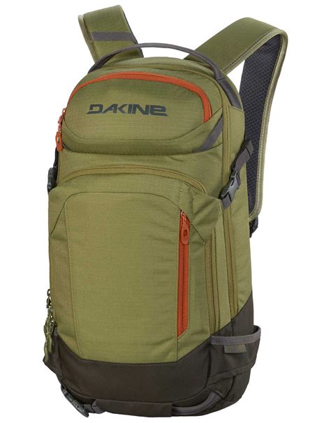 Dakine Heli Pro L Utility Green Ski Snowboard Rucks Cke Snowleader