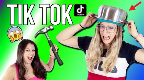 IMITANDO RETOS DE TIK TOK CON EXPCASEROS YouTube