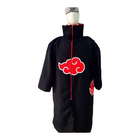 Capa Manto Akatsuki Naruto Cosplay Adulto Anime Capa Itachi Em Promo O