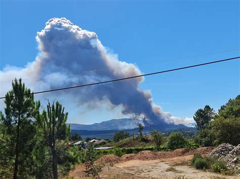 Activo Un Nuevo Incendio En Mon O En El Norte De Portugal