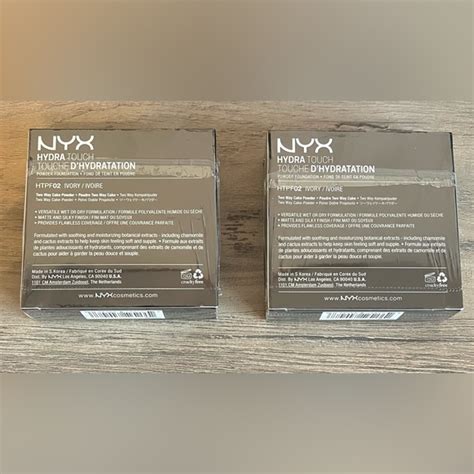 Nyx Makeup Nyx Hydra Touch Powder Foundation Set Ivory Htpf